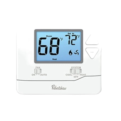 RS8110 Robertshaw Pro-Series Digital Thermostat Non-Programmable
