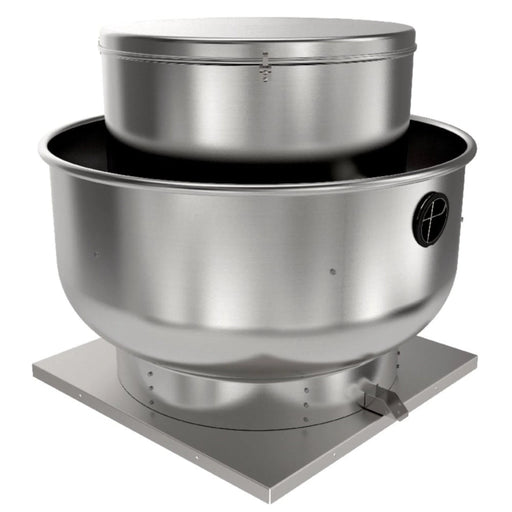5BDU20GB Restaurant Upblast Commercial Roof Exhaust Fan 30x30 Base 1.5 HP 5367 CFM 1 Phase