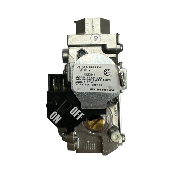 325-44123-000- York, Luxaire, Coleman Gas Valve