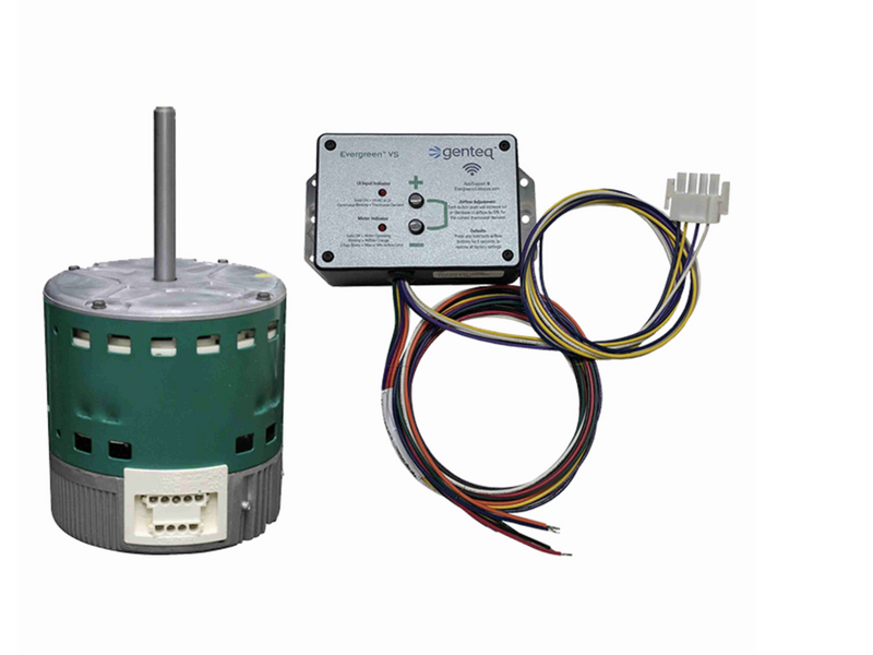6507VUI Genteq Evergreen Variable Speed Motor With 5K010V Module 3/4 HP 120/240v