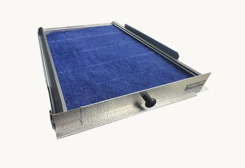 Adjustable Filter Rack 14" to 25" Wide 22" Deep with Filter Included