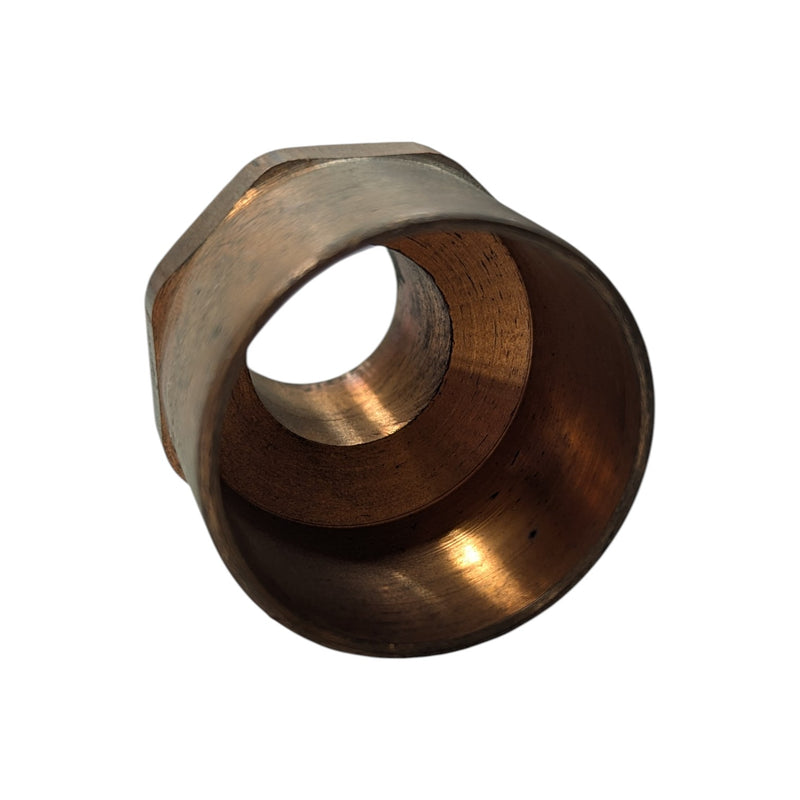 Copper Adapter 1-5/8" Solder to 1" Male Pipe Thread