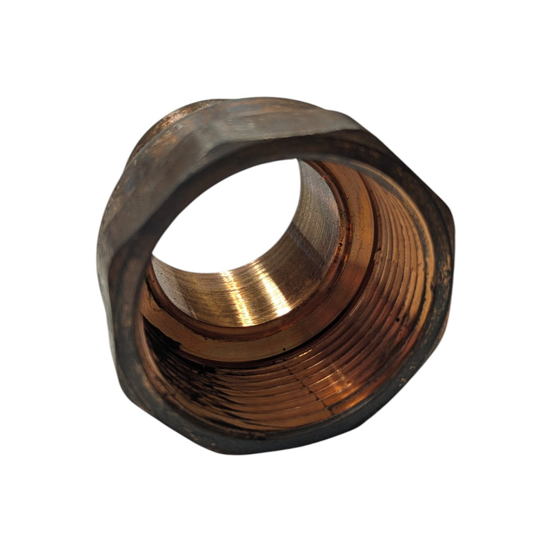 Copper Adapter 1-3/8" Solder to 1-1/2" Female Pipe Thread