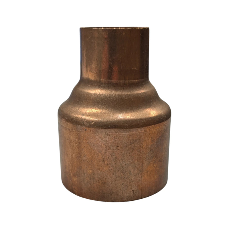 Wrot Copper Reducing Coupler 2-1/8" to 7/8"