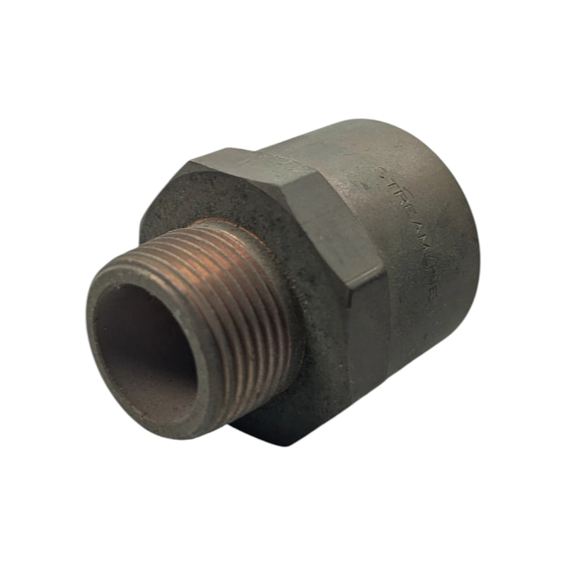 Wrot Copper Adapter 1-3/8" Solder to 3/4" Male Pipe Thread