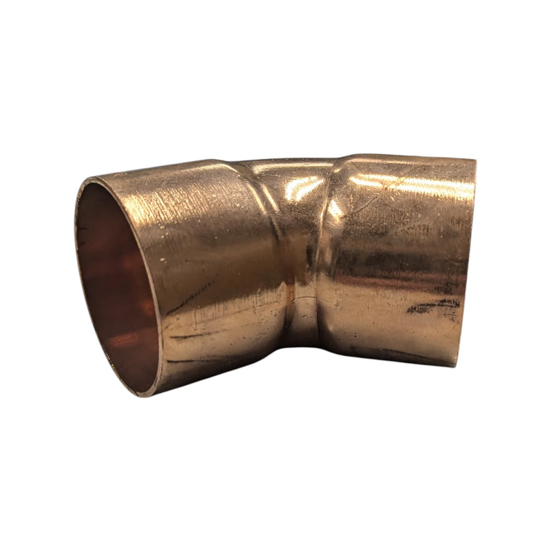 Wrot Copper Elbow 45° 2-1/8"