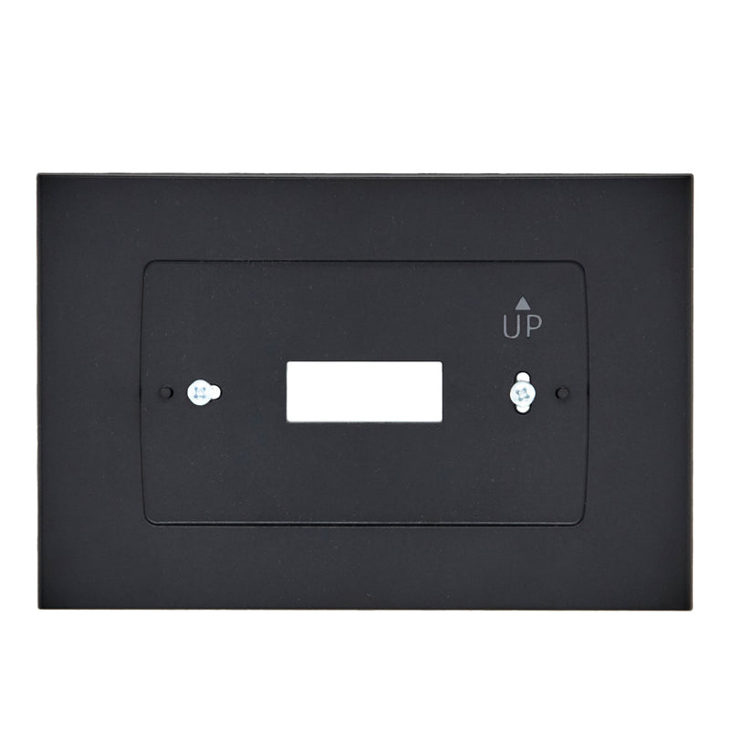 Wallplate for Sensi Touch Thermostat - Black