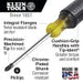 Klein Tools 603-4 #2 Phillips Screwdriver 4-Inch Round Shank