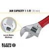 Klein Tools D507-8 Adjustable Wrench Extra Capacity 8 Inch