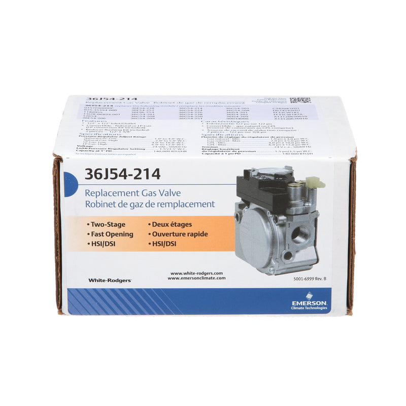 36J54-214, 36G/36J Series Gas Valves