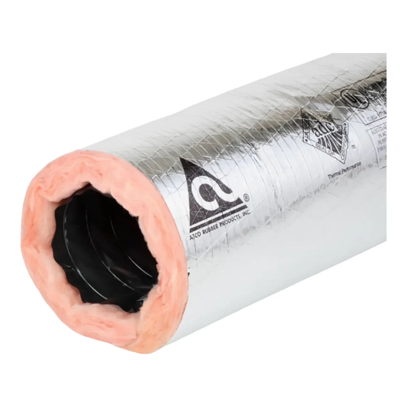 7" Insulated Foil Flex Duct R6 25'