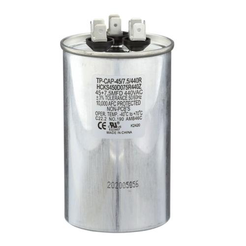 Tradepro TP-CAP-45/7.5/440R Run Capacitor 45+7.5 MFD 440 VAC