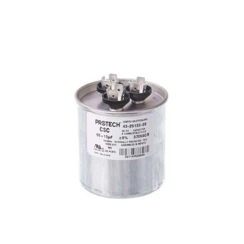 Rheem 43-25133-29 Run Capacitor 55+10 MFD 370 VAC