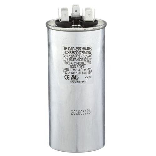 Tradepro TP-CAP-35/7.5/440R Run Capacitor 35+7.5 MFD 440 VAC