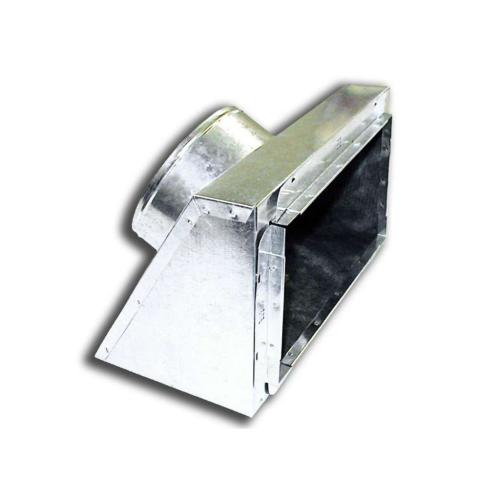 M&M 643R61066 R6 Slant Top Register Box 10"x10"x6"