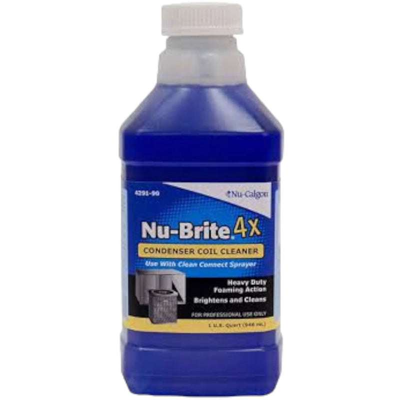 4291-92 Nu-Calgon Nu-Brite Ultra Concentrate Coil Cleaner 1 Quart