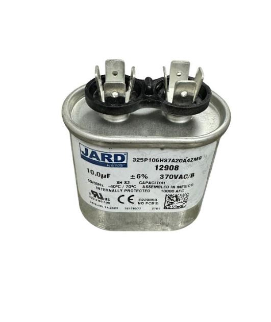 12908 Motor Run Oval Capacitor 10x370 VAC