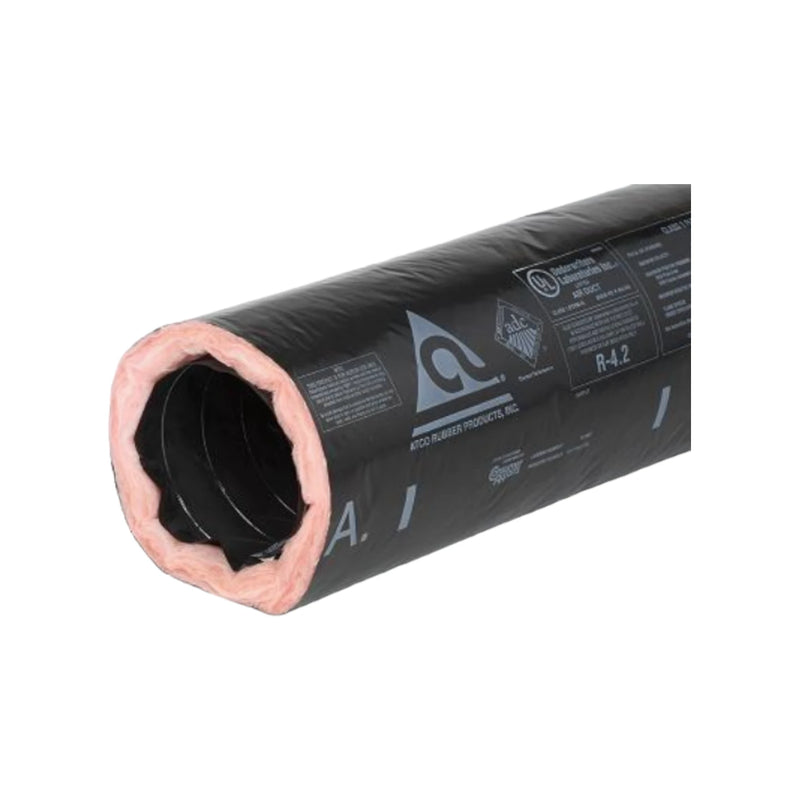 12" Mobile Home Insulated Foil Flex Duct R4.2 25'