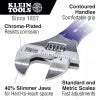 Klein Tools D86934 Slim Jaw Adjustable Wrench 6 Inch