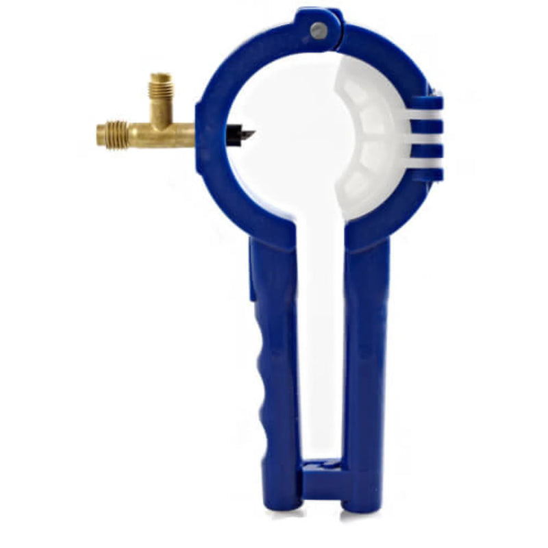 TLCT1234- 3-in-1 Automotive Refrigerant Side Can Tap Valve (R-134A, R-12, Oil Cans)